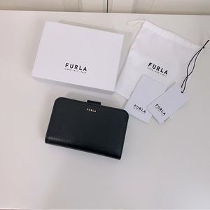 Furla Babylon Leather Compact Wallet
